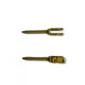 Breakable Monoaxial Pedicle Screw Machining Single-axial Vertebral Arch Pedicle Screw Supplier