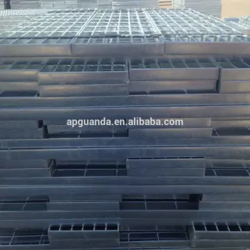 normal size for silver colored stair treads, galvanized steel grating,grating for metal staircases