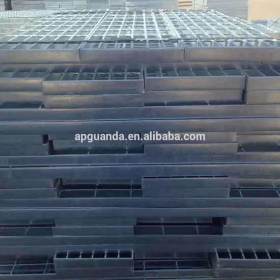normal size for silver colored stair treads, galvanized steel grating,grating for metal staircases