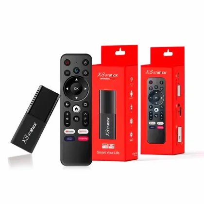 XS97 Network TV Set-Top Box: Android TV Box with Bluetooth Voice Control