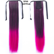 Factory Price Good Quality Chorliss 22 Inch For Black Women Ombre Wrap Around Ponytail Accessories Synthetic Hair Extensions