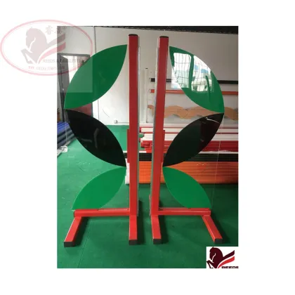 Aluminum Barriers and Standards for Horse Jumps