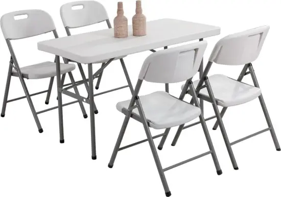 4FT HDPE Top Plastic Table