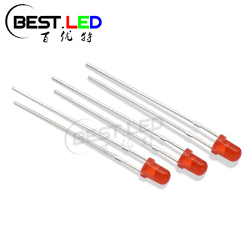 3mm Through-hole LED Red Diffused LED High Quality