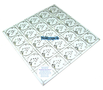 Aluminium Base PCB, 4.0mm Board Thickness, White Solder Mask