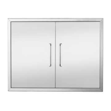 Hyxion BBQ Double Customize Access Door Wall Construction Stainless Steel BBQ Door