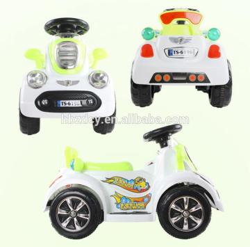 White lovely Electric Baby car for 1-8years old child with Four wheels car 12V