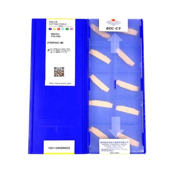 Authentic ZCC.CTS 4mm Double Headting Blade - ZPGD0402 -MG YBG202 YBG302 YBC251