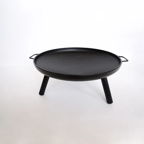 Portable 24 Inch Fire Pit Tripod Stand Brazier