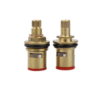 Brass Ceramic Faucet Replacement Cartridge and Disc Set for Brass Valve Faucets