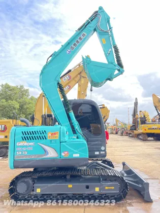 Used Kobelco SK75 7.5 Ton Mini Excavator - Engineering & Construction Machinery