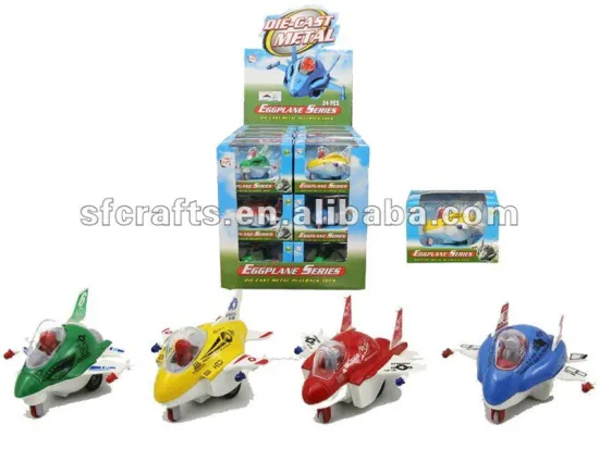 Low price plastic pull back airplane toys