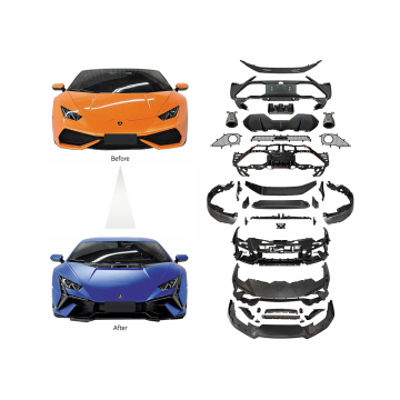 New Style Upgrade Bumpers Body Kit for Lamborghini Huracan 2014-2023 LP580 LP610 EVO to Tecnica Conversion