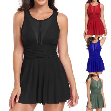 Plus Size Cutout ชุดว่ายน้ำหนึ่งชิ้น - ชุดว่ายน้ำชุดชายหาดหญิงสาวแฟชั่น