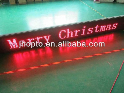 IP65 waterproof consistant quality high brightness cheap price Best Sell led scrolling message board