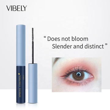 Mascara per gli occhi di amplificazione impermeabile di vendita a caldo-doppio effetto, asciugatura rapida, non blooming
