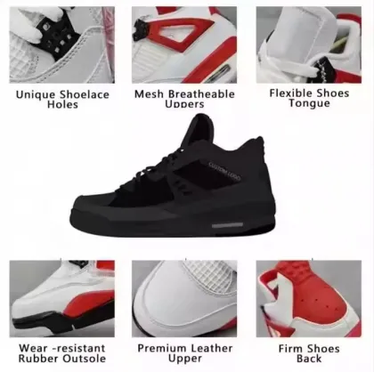 Factory Direct High-Top Retro Basketball Shoes - Schwarz Cats DESIGNER WINTER SHOES Chicago Skyline