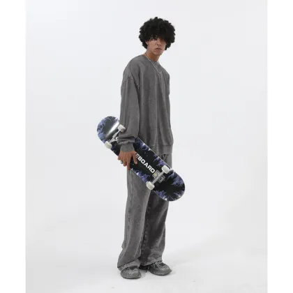 Retro Round Neck Hoodie 2025 Unisex Design