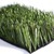 60mm monofilament with black yarns artificial grass for football field