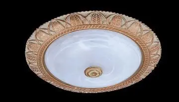 Decoration resin ceiling light