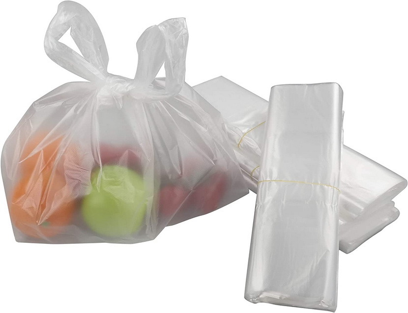 LDPE Plastic Vest Carrier Shopping Garbage Bag with Handles