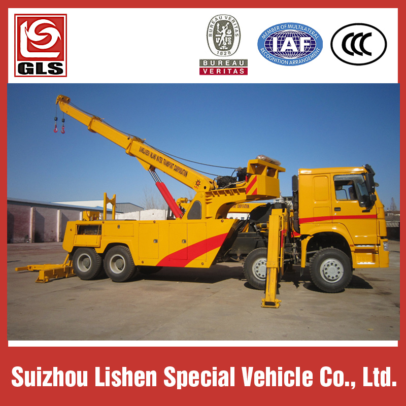 Sinotruck howo rotator wrecker truck for sale