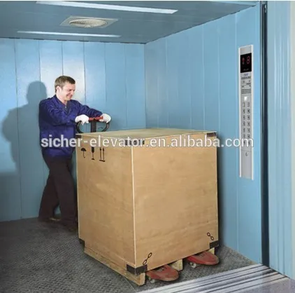 2016 Sicher GRF10B freight/cargo elevator/lift Sensitive reaction