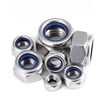 Manufacturers of M4-M36 Hex Lock Nuts with Nylon Inserts (DIN985) - High-Quality Hexagon Nylock Lock Nuts Supplier