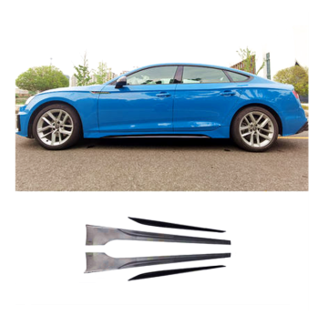 Audi A5 B10 FaceLift RS5 스타일 2020-2022 용 자동 바디 시스템 사이드 스커트