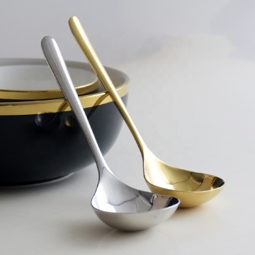 Stainless Kitchen Utensils Round Head ladle spoon