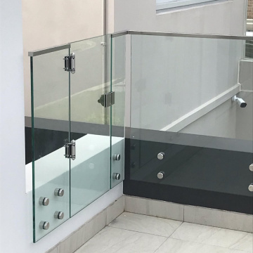 Accesorios de pasamanos de aleación de zinc para balcón al aire libre