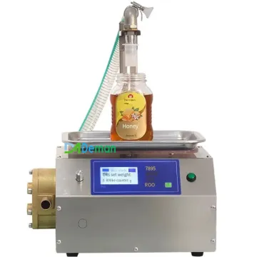 Automatic Weighing Quantitative Filling Machine for Honey, Edible Oil, Glue, and Viscous Liquids like Sesame Paste