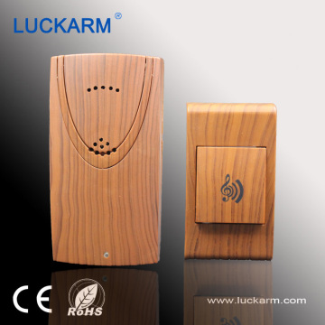 Long distance wireless music doorbell / wooden color doorbell with remote control