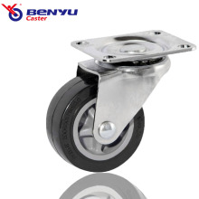 Polyurethane Rotating Wheel PU Furniture Swivel Casters