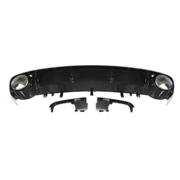 RS6 Rear Diffuser with Tail Pipe and Normal Rear Lip for Audi A6 Class RS6