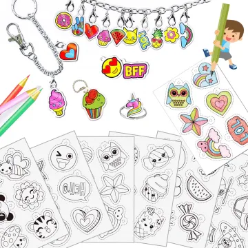 Interactive Color-In Shrink Sheet Art Kits: An Educational and Creative Activity for Kids