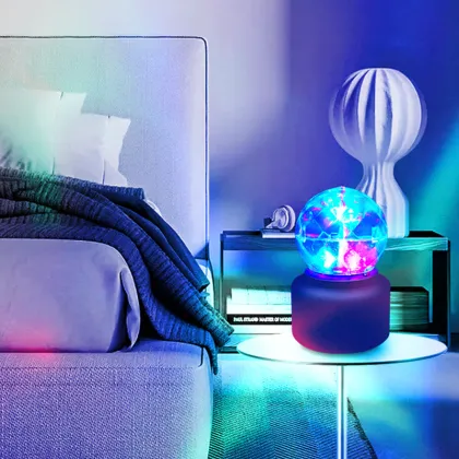 LED Children's Smart Rotatable Aurora Projection Lamp: Bedroom Decoration Night Light