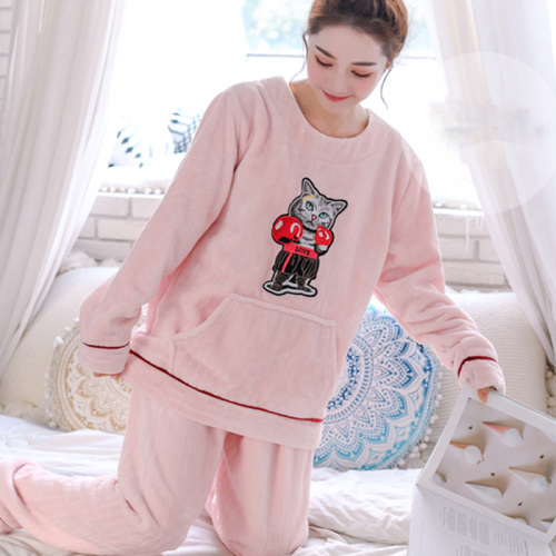 Een heerlijke roze pyjama