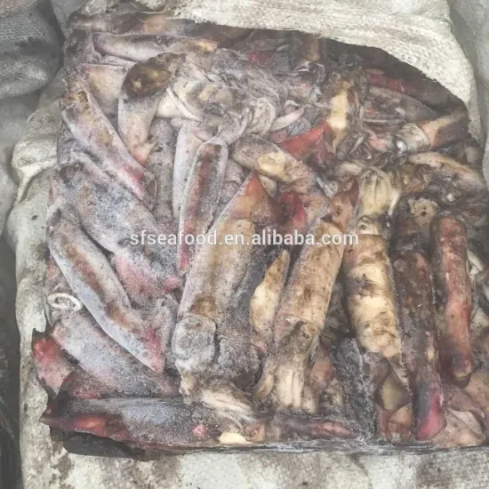 60-120g Seafood Frozen Black Squid