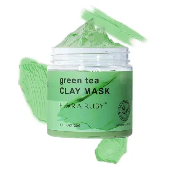 Green Tea Deep Cleanse Mud Mask for Skin Care