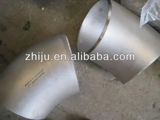 stainless steel pipe ftting 45 degree bend/ elbow