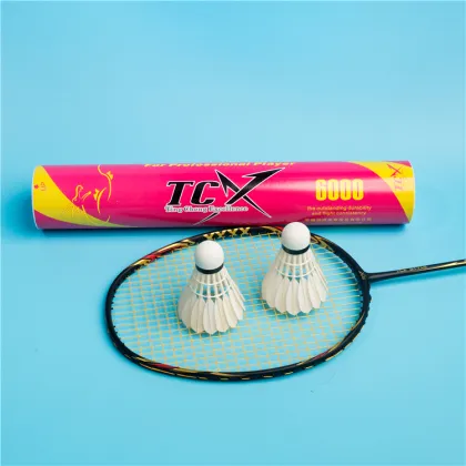 TCX6000 Badminton Shuttlecock - Nice Goose Feather for Training