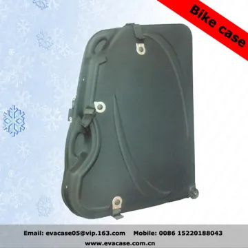 protective bike box trolly eva bicycle bag