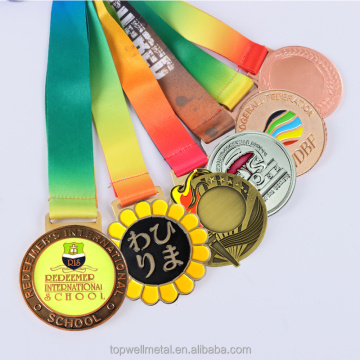 Custom 3D Sports Champion Metallmedaille