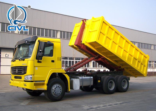 6x4 RHD Hook Lift Garbage Truck