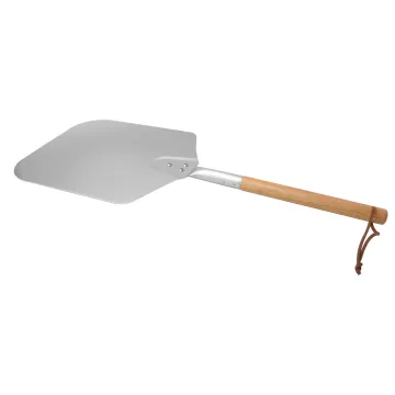 Customizable Long Wooden Handle Aluminum Pizza Shovel - Factory Price