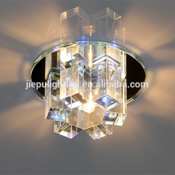 crystal ceiling light glued G4 house decoration lamp for home hotel shop party DJ Holiday magic color led Christmas