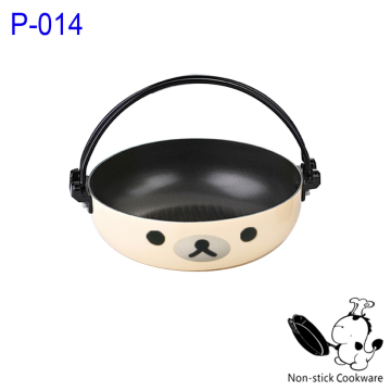 very cute korean aluminum nonstick mini chafing dish for kid use
