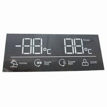 Water heater display, 7 segment four digits