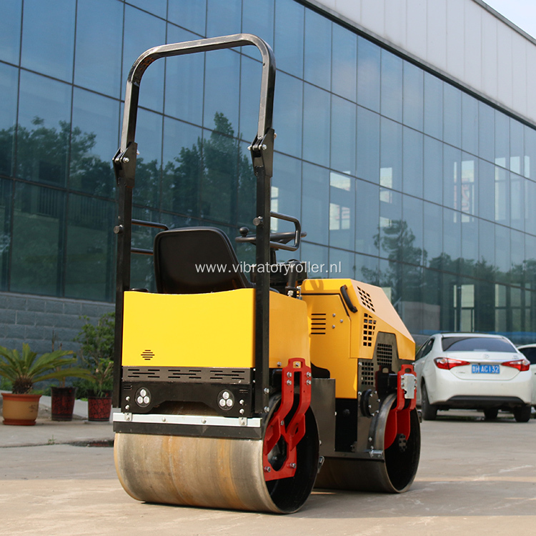 Double Dum 1 Ton Vibratory Road Roller Mini